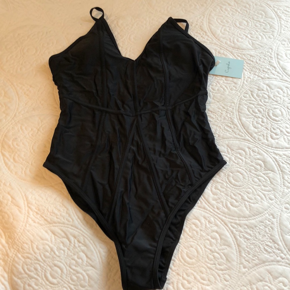 One piece bathing suit